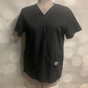 Scrubzone‎ black scrub unisex top